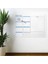 Haftalık Planlayıcı Manyetik Duvar Stickerı Takvim 70 cm x 56 cm 2