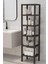Life 6 Katlı Plastik Siyah Banyo Mutfak Rafı MIT1045 3