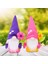 Tavşan Gnome, El Yapımı Gnome Meçhul Peluş Bebek, Noel Dekorasyon Süsler Teşekkür Günü Hediyeleri-B (Yurt Dışından) 2