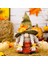 Sonbahar Gnome Kabak Ayçiçeği Isveç Cüce Peluş Süsler Süslemeleri Noel Sonbahar Şükran Günü Dekoru Için (Yurt Dışından) 5