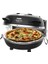 - Pizza Fırını, Set-Pm-27. 400°C'YE Kadar Sıcaklık, 5 Pişirme Kademesi, Pizza 4 Dakika Hazır, Aksesuarlar Dahil: 32 cm Ateşe Dayanıklı Taş Plaka, Xxl Tava Eklentisi, Pizza Küreği, Pizza Kesici. 1