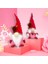 1 Adet Sevgililer Günü Gnome Peluş Süslemeleri Bay ve Bayan Iskandinav Sevgililer Günü Masa Süsleme B Için (Yurt Dışından) 4