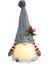 LED Işıklı Gnome Bebek Ev Süslemesi Için Mutlu Noel Dekoru Noel Navidad Doğum Hediyeleri Yeni Yıl -Gri (Yurt Dışından) 1