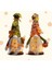 Güz Şükran Günü Gnomes Peluş Süslemeleri - 2 Pcs Işıkları ile Sonbahar Isveç Tomte Bebek Ev Masa Süsleri Hediye Için (Yurt Dışından) 2