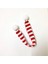 12 Adet Kırmızı ve Beyaz Mini Noel Eşarp Şarap Şişesi Örgü Bebek Noel Partisi Dekorasyon Kapağı (Yurt Dışından) 5