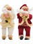 Ürünler Oturan Bebek Ev Mobilya Noel Hediyesi Flanel Oyuncaklar Noel Masa Dekor Süslemeleri Kremsi-Beyaz (Yurt Dışından) 3