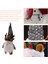 Noel Gnome Işıkları, El Yapımı Işıklı Iskandinav Heykelcik Peluş Oyuncak Süslemeleri Tatil (Gri Beyaz) (Yurt Dışından) 3