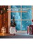 Noel Gnome Işıkları, El Yapımı Işıklı Iskandinav Heykelcik Peluş Oyuncak Süslemeleri Tatil (Gri Beyaz) (Yurt Dışından) 4