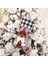 3D Noel Baba ile Noel Çorapları, Aile Tatili Dekorasyonu Için Şömine Ağacı Asılı, B (Yurt Dışından) 5