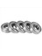 6002Z 15 x 32 x 9 mm Koruyucu Metal Bilyalı Yataklar 5 Adet, Gümüş (Yurt Dışından) 3