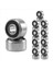 693RS 3MMX8MMX4MM Çift Mühürlü Minyatür Derin Groove Ball Rulman 20 Pcs (Yurt Dışından) 2