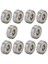 10PCS Minyatür Kauçuk Mühürlü Metal Korumalı Metrik Radyal Top Yatak Modeli: 607ZZ 7 x 19 x 6mm (Yurt Dışından) 1