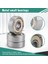 10PCS Minyatür Kauçuk Mühürlü Metal Korumalı Metrik Radyal Top Yatak Modeli: 607ZZ 7 x 19 x 6mm (Yurt Dışından) 4