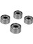 10PCS Minyatür Kauçuk Mühürlü Metal Korumalı Metrik Radyal Top Yatak Modeli: 692 Zz 2X6X3MM (Yurt Dışından) 4