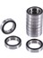 10PCS 6701-2RS 12X18X4 mm Minyatür Çift Kauçuk Kapalı Derin Oluk Rulman (Yurt Dışından) 1