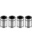 Doğrusal Bilyalı Rulmanlar, 25MM Delik Çapı, 40MM Od, 59MM Uzunluk (LM25UU Paketi 4) (Yurt Dışından) 1