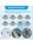 12 Adet CY-15A Top Transferler Evrensel Döndürme Top Konveyör Tekerlek Makasası Makaralı 5/8 Inç Top Rulmanları (Yurt Dışından) 5