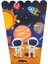 6 Adet Candybox 6 Adet Patlamış Mısır Kutusu Çocuklar Için Astronot Uzay Gemisi Güneş Alanı Doğum Günü Partisi Bebek Duş Parti Malzemeleri Hediye Çantası Aperatif Dekorasyon (Yurt Dışından) 5