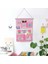 Pembe Duvar Asma Saklama Çantası Duvar Kapı Asılı Nem Geçirmez Çeşitli Eşyalar Depolama Yatak Odası Için Çok Cepli Space Saver Depolama (Yurt Dışından) 5