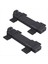 2pcs Slide Gate Mandal, Ahşap Çitler, Ahır Kapı Kilidi, Dış Mandal Için Uygun Asma Kilit Deliği ile Ağır Hizmet Tipi Mandal Kilidi (Yurt Dışından) 1