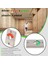 Banyo Tuvalet Wc Göstergesi Gizlilik Ölü Cıvata Kapı Kilit Mandal Boş (Yurt Dışından) 5