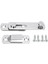 Hasp Mandal Metal Pencere Dolabı Bağlantısı Için Hasp Mandalı Kilit Sürgülü Kapı Kilidi (Yurt Dışından) 2