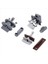 3pcs Araba Itme Kilidi Rv Karavan Tekne Motor Ana Dolap Çekmecesi Mandal Düğmesi Kilitler Anahtarsız Kapı Kilidi Donanımı (Yurt Dışından) 3