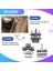 3pcs Araba Itme Kilidi Rv Karavan Tekne Motor Ana Dolap Çekmecesi Mandal Düğmesi Kilitler Anahtarsız Kapı Kilidi Donanımı (Yurt Dışından) 5