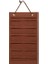 Kahve 50X35CM Saç Fiyonkları Organizatör Duvar Asılı Büyük Kapasiteli Kafa Bandı Tutucu Saç Tokası Depolama Askı Yerden Tasarruf Sağlayan Saç Aksesuarı Depolama (Yurt Dışından) 1