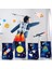 Stil 3 20X12X8 cm 8/30 Adet Setleri Astronot Hediye Çanta Çıkartmalar Dış Uzay Parti Evren Serisi Doğum Günü Partisi Süslemeleri Bebek Duş Malzemeleri (Yurt Dışından) 3