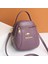 Mor Kadın Küçük Çanta Crossbody Mini Omuz Messenger El Çantası Pu Cep Telefonu Değişim Sevimli Çanta Lüks Tasarımcı Çok Uzay Çanta (Yurt Dışından) 1