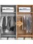 70X100CM Elbise Asılı Organizatör Vakum Torbası Elbise Saklama Çantası Askı ile Yerden Tasarruflu Temizle Mühür Çanta Dolap Sıkıştırılmış Çanta (Yurt Dışından) 3