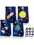 Mix Set-A 20X12X8CM 2 Stil 8/30 Adet Setleri Astronot Hediye Çanta Çıkartmalar Dış Uzay Parti Evren Serisi Çocuk Doğum Günü Partisi Süslemeleri Favor (Yurt Dışından) 2