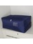 Koyu Mavi M 50X36X20CM Oxford Yorgan Çanta Kazak Saklama Kutusu Elbise Ambalaj Dolap Saklama Çantası Ev Katlanır Kutu Yerden Tasarruf Yatak Altında Elbise Bölücü (Yurt Dışından) 1