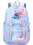 Disney Mochila Lilo ve Dikiş Sırt Çantası Çocuklar Okul Çantaları Kızlar Kadınlar Gündüz Çocuk Çantaları Kawaii Kadın Büyük Kapasite Sırt Çantası Renk: Mavi (Yurt Dışından) 1