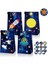 8 Adet-B Resim Olarak 8/30 Adet Astronot Kağıt Hediye Keseleri Çıkartmalar ile Şeker Çanta Çocuklar Için Evren Serisi Dış Uzay Tema Doğum Günü Partisi Süslemeleri (Yurt Dışından) 2