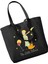 Blackh 35X40 cm Kadın Küçük Prens Dünya Uzay Y2K Sanat Alışveriş Çantası Baskı Orijinal Tasarım Beyaz Unisex Moda Seyahat Kanvas Çantalar (Yurt Dışından) 2