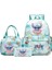 3pcs/set Lilo Dikiş Sırt Çantası Kız Çocuk Öğrencisi Genç Çocuk Rucksack Çocuklar Doğum Günü Hediyesi Kadınlar Rahat Okul Çantası Renk: Fotoğraf Rengi (Yurt Dışından) 1