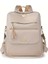 Moda Kadın Sırt Çantası Basit Dönüştürülebilir Seyahat Sırt Çantası Kadınlar Rahat Omuz Bagcolor: Bej (Yurt Dışından) 1