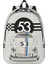 Herbie Numarası 53 Moda Sırt Çantası Pocket Öğrencisi Iş Yarış Arabası Meraklıları Stripe Daypack Erkekler Kadın Dizüstü Bilgisayar Omuz Çantası Renk: 6/boyut: Çocuklar Için (Yurt Dışından) 1