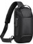 Erkekler Sling Sırt Çantası Sırt Çantası Crossbody Çanta USB Şarj Portu Hırsını Anti-Hırsızlık Seyahat Erkek Motosiklet Rider Yan Omuz Göğüs Bagkolor: Siyah (Yurt Dışından) 1