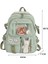 Kızlar Için Sevimli Naylon Okul Sırt Çantası Genç Öğrenci Kadınlar Backpack Çok Cepli Okul Çantası Kawaii Dizüstü Bilgisayar Çantası Paketi Mochilacolor: Yeşil (Yurt Dışından) 1