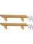 4pcs Altın Kulplar Reçine Tepsisi Kalıpları Kulplar Epoksi Tepsi Kulpları Silikon Servis Tepsi Kulpları Için Donanım Paslanmaz Çelik (Yurt Dışından) 1