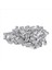 100 Pc 1mm Çelik Tel Halat Alüminyum Ferrules Kollu Gümüş Ton (Yurt Dışından) 1