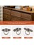 10PCS Vintage Mutfak Dolabı Dolap Dresser Kapı Çekmece Yüzük Çekme Kulpları Knobs (Antika Pirinç) (Yurt Dışından) 5