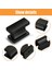 10 Paket Kare Siyah Dolap Çekmecesi Dresser Dolap Dolap Kulpları Dolap Için Banyo Mutfak Dolabı Donanımı (Yurt Dışından) 3