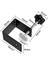 Çekmece Ön Panel Kurulum Kelepçesi Donanım Jig C Clamp 3mm Daha Kalın Çekmeceli Matkap Deliği Kılavuzu U Clamp (4 Paket) (Yurt Dışından) 5