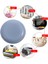 48PCS 25MM Mobilya Kayar Kendi Kendine Yapışkan Sandalye Bacak Ptfe Kaydırıcılar Mobilya Için Kolay Taşıyıcılar (Yuvarlak) (Yurt Dışından) 4