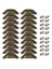 20PCS Antik Demir Çekme Knobları Çeken Kulplar - Vintage Mutfak Dolapları Mobilya Dolap Çekme Sığınağı, B (Yurt Dışından) 1