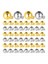 80PCS Takı Yapımı Için Kıvrıl Boncuklar, Altın Gümüş Ara Ara Boncuklar Metal Boncuk Boncuklu Tutucu Kıta Kolye Için Kıvrım Takılar (Yurt Dışından) 2